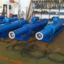 郴州智匠牌2000米高扬程轨道卧式潜水泵